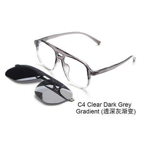 2022แว่นกันแดดคลิปออนยอดนิยมใส่ได้ทั้งชายและหญิงชุดแว่นกันแดดโปร่งแสงลายการ์ตูนกรอบทำจากวัสดุ TR90 - Product Image 6