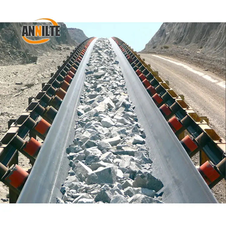 Annilte Rubber Transporte Conveyor Belt For Sand Or Mine Or Stone Crusher And Coal At Cheap Price