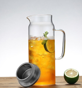 Tủ lạnh lớn trà đá cà phê nước trái cây tự chế nước giải khát vòi nước thủy tinh bình với nắp - Product Image 5