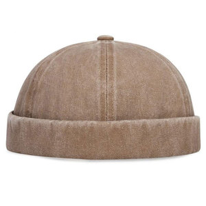 Sombrero de <span class=keywords><strong>gorra</strong></span> de melón lavado para mujer, estilo de verano, boina de calle Retro de moda para <span class=keywords><strong>hombre</strong></span> - Product Image 5