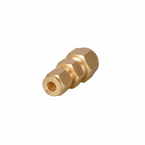 ข้อต่อทองเหลืองแบบตรง ROKE ขนาด 3-25 มม. สำหรับเชื่อมต่อท่อแก๊สและของเหลว - Product Image 1