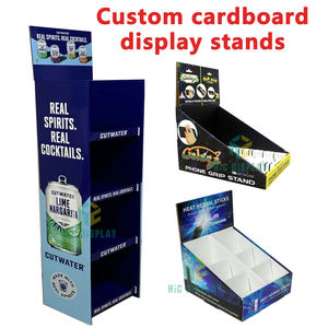 Espositore Pieghevole Personalizzato in Cartone Ondulato a Più Livelli con Ganci per Prodotti da Negozio - Product Image 2