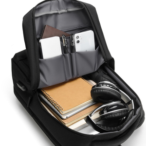 Mochila escolar personalizada de gran capacidad para estudiantes con USB, resistente al agua, antirrobo, elegante compartimento para portátil de estilo nacional - Product Image 5
