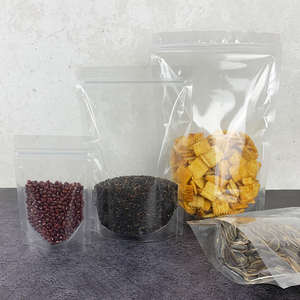 Custom Printed Heat Seal Recyclable CPP Transparent Zip Lock <b>Bags</b> Custom Logo Food Graded for Pet Food <b>Potato</b> Chips Packaging - Product Image 3