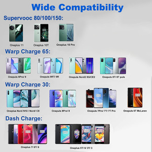 สายวันที่ Type-C 150W 120W 100W 80W 65W สายชาร์จเร็ว<span class=keywords><strong>6</strong></span>.5A 8A สำหรับ <span class=keywords><strong>OnePlus</strong></span> 11 12 13 15 Ace 2 3 5 <span class=keywords><strong>6</strong></span> Pro - Product Image 3