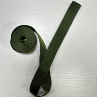 Venta caliente Moq bajo 100% Nylon verde Correas de nylon palmeadas para la industria del paraguas
