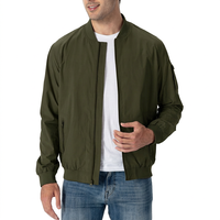 Blouson bomber de nouvelle conception fabriqué en usine pour adultes, produit phare, blousons bomber tendance pour hommes, vente en gros, haute qualité