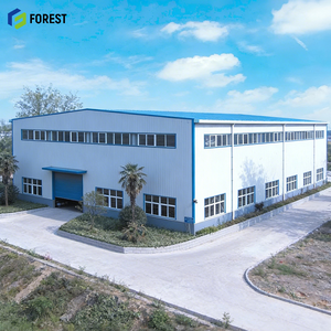 Edificio Comercial de Acero de Gran Envergadura con Recubrimiento de Zinc, Centro Comercial de Precisión, Sistema de Techo de Panel Sándwich, Lana de Vidrio - Product Image 1