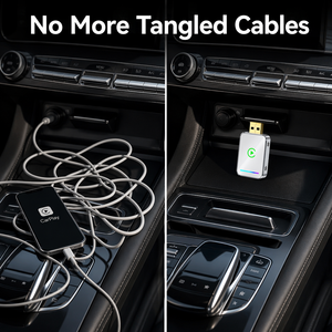 30% de Descuento en Adaptador Inalámbrico CarPlay Premium Q1JS USB Portátil para iOS y Android Auto, Hecho en China - Product Image 4