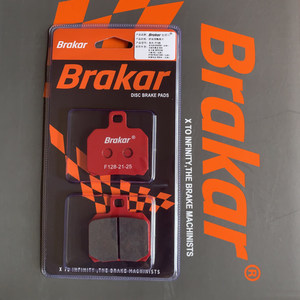 Pastiglie Freno in Ceramica Brakar per Aprilia ETV1000 RSV1000R CFMOTO CF125 CF150 Benelli TNT1130 <span class=keywords><strong>Piaggio</strong></span> X9 Beverly <span class=keywords><strong>500</strong></span> FA266 - Product Image 3