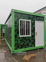 Maison préfabriquée en conteneur, maison modulaire portable préfabriquée, structure en acier, bâtiment personnalisé, hébergement pour travailleurs, bureau