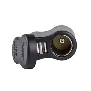 Chargeur rapide 3.3A QC3.0, adaptateur d'alimentation pour moto, double USB, allume-cigare étanche, prise moteur <span class=keywords><strong>BMW</strong></span> DIN - Product Image 3