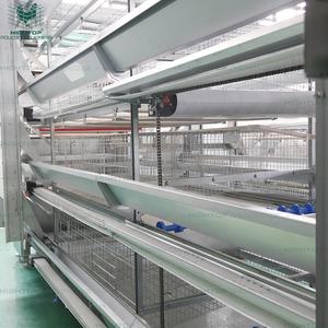 Cage à volailles professionnelle de type H à empilement vertical à plusieurs niveaux pour <span class=keywords><strong>poulailler</strong></span> 50000 oiseaux - Product Image 2