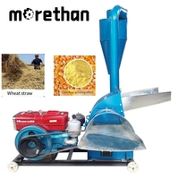 Broyeur Universel à Marteaux pour Riz, Maïs, Bois – Concasseur et Machine à Pulvériser le Maïs et le Bois