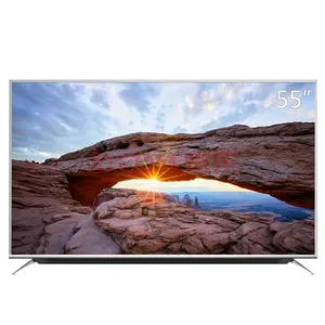 Hete Verkoop Oem Televisie 4K 55 Inch Smart Tv Groot Scherm Hoge Kwaliteit Lage Prijs Video Led Met Afstandsbediening Gemaakt In China