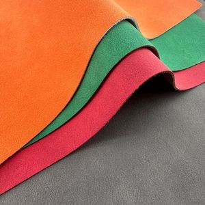 Cuero sintético Zhenghe de 0.9 mm, bicolor, con acabado rugoso, para zapatos, bolsos y muebles. - Product Image 1