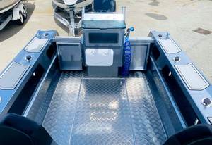 Barco de Pesca de Aluminio de 6 Metros de Eslora, Soldado, para Entretenimiento Familiar de Verano, Barco de Pesca de la Marca <span class=keywords><strong>Sea</strong></span> King - Product Image 3