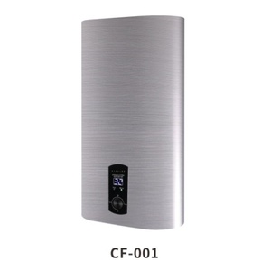 <span class=keywords><strong>Chauffe</strong></span>-<span class=keywords><strong>eau</strong></span> électrique mural <span class=keywords><strong>vertical</strong></span> haute efficacité 50L 80L à double réservoir émaillé, design fin et <span class=keywords><strong>plat</strong></span>, économie d'énergie - Product Image 2