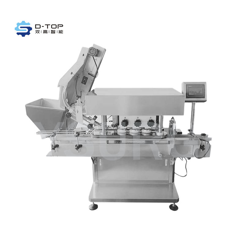 Automatische Jar Vacuum Capping Machine Jar Sealing Machine Twist Off Screw Capping Machine