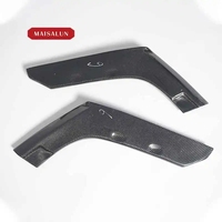 Vente chaude! Accessoires de voiture F80 F82 V style diffuseur arrière en fibre de carbone kit de carrosserie pour BMW M3 M4 lèvre de pare-chocs arrière 2015-2019