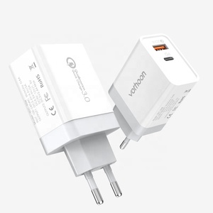Cargador USB tipo C para teléfono móvil, cargador rápido PD de <span class=keywords><strong>20W</strong></span> para iPhone - Product Image 1