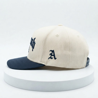 Topi Snapback OEM Pabrikan 6 Panel, Pinggiran Datar, Profil Tinggi, Bahan Katun Twill, Bordir Timbul, Trendi, Hip Hop, Baseball Cap, Gorras