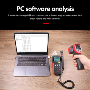 Medidor de Potencia Láser Digital UNI-T UT385 400nm-1100nm, Probador de Potencia Óptica USB con Pantalla LCD de 4 Dígitos, Certificado CE, 1 Año de Garantía - Product Image 5