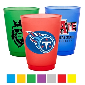 Vente en gros de gobelets souvenirs en plastique PP multicolores de 450 ml, écologiques, incassables, pour fêtes, bière, cadeaux d'entreprise - Product Image 2