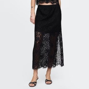 Soldes d'été : Robe en dentelle ajustée, sexy et tendance, en coton respirant pour femme - Product Image 1
