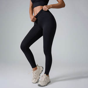 <span class=keywords><strong>Leggings</strong></span> de Yoga Transpirables con Efecto Segunda Piel, <span class=keywords><strong>Leggings</strong></span> Deportivos de Alta Gama para Mujer, Cintura Alta, Elásticos, Ideales para Ejercicios al Aire Libre - Product Image 6