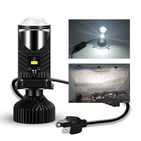 Faros Delanteros LED H4 Y9 de Alta Luminosidad 6000K, de Aluminio, Resistentes al Agua IP67, 12V, Universales para Automóviles