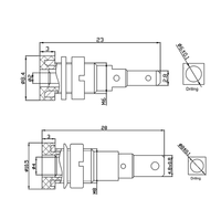 Prise banane connecteur 2Mm, vente en gros d'usine, chine