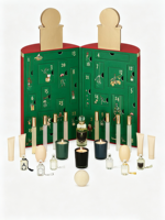Boîte d'emballage de parfum personnalisée avec logo de marque, tiroir, calendrier de l'avent de luxe pour la Saint-Valentin, rouge à lèvres, boîtes de parfum 10 ml, design