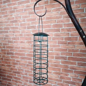 กรงลวด suet บอลป้อนนกสำหรับนกป่าที่ป้อนบอลตาข่ายโลหะสำหรับกลางแจ้งฤดูหนาว - Product Image 5