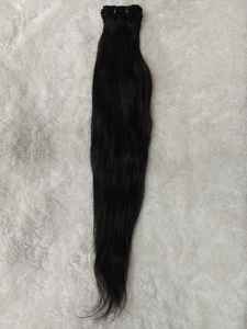 Suministro de paquetes de trama de máquina de cabello humano indio 100% pelo de fuente de templo exportador de material súper delgado en todo el mundo - Product Image 3