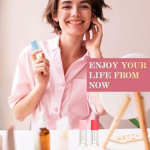 Empty 6ml Screw Cap Plastic Lip Gloss Tube Container <b>Custom</b> Color Cosmetic Packaging for <b>Lipstick</b> and Lip Oil - Product Image 4