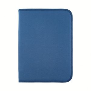 Carpeta de Anillas con Cierre y Bolsillo para Documentos A4, Tela de Lona Negra X515, Portafolio de Poliéster - Product Image 4