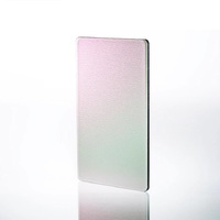 Panneaux composites en aluminium Alucobond caméléon, changement de couleur, ACM, ACP