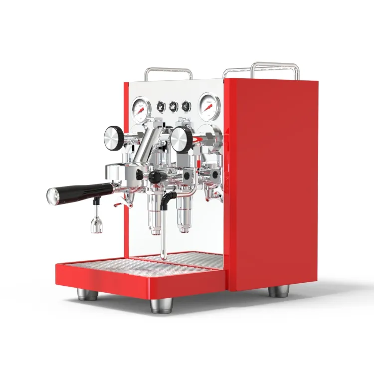 Professionele Cafetaria Cappuccino Maker 3 In 1 Semi-Automatische Espressomachine Voor Direct Gebruik