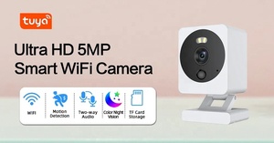 Ngoài trời tuya Wifi <span class=keywords><strong>Camera</strong></span> An Ninh 5MP HD Phát hiện chuyển động màu sắc tầm nhìn ban đêm không dây CCTV <span class=keywords><strong>Camera</strong></span> giám sát không thấm nước - Product Image 2