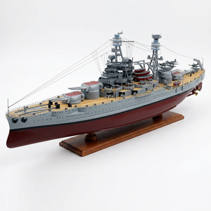 เรือไม้รบแบบคลาสสิก USS Arizona สำหรับเด็กอายุ5ถึง7ปีผลิตใน BT0014P เวียดนาม - Product Image 1
