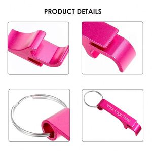<b>Custom</b> Home Party Key Chain <b>Keychain</b> Engraved Laser Logo Portable Bottle Opener for Beer - Product Image 4