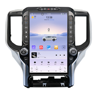 Autoradio Android 13'' 8 cœurs avec Carplay, caméra 360°, GPS, TV, DSP, lecteur vidéo DVD stéréo pour Dodge Ram 1500 2019 - 2023