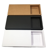 Boîte à tiroir en carton rigide personnalisée, conception d'emballage durable PPWR, plusieurs tailles et couleurs pour bijoux, montres, lunettes, bonbons, chocolat