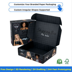 Scatole per Spedizioni Personalizzate in Materiali Riciclati Biodegradabili con Manico e Spugna per Spedizioni Ecologiche - Product Image 1