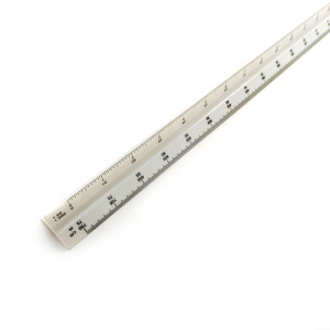 Regla Triangular de Plástico para Arquitectura con Logotipo Personalizado al por Mayor - Herramienta de Medición y Dibujo Precisa - Product Image 5