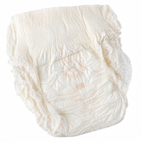 FEELFAVE Culottes hygiéniques jetables respirantes en coton pour femme, avec feuille arrière type tissu, super absorbantes, sous-vêtements menstruels pour femmes