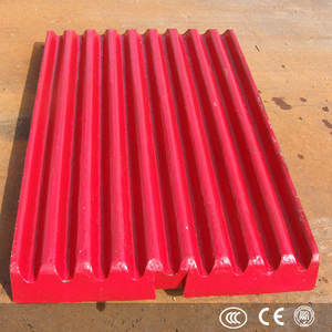 Plaques de mâchoires oscillantes PE400X600 en manganèse élevé, pièces de rechange durables pour concasseur à mâchoires fixe et mobile, plaque de mâchoire standard pour l'exploitation minière - Product Image 6