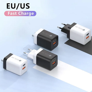 Pd 18w <span class=keywords><strong>2</strong></span> डुअल-पोर्ट यूएसबी मल्टीपोर्ट चार्जर यूएसबी फोन चार्जर यूएसबी फोन के लिए प्लग सॉकेट प्लग टाइप-सी क्यूसी ट्रैवल चार्जर ब्लॉक - Product Image 5