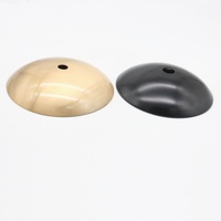 Pièces de lampe plafonnier en laiton, laque de couleur blanche, pour éclairage d'intérieur